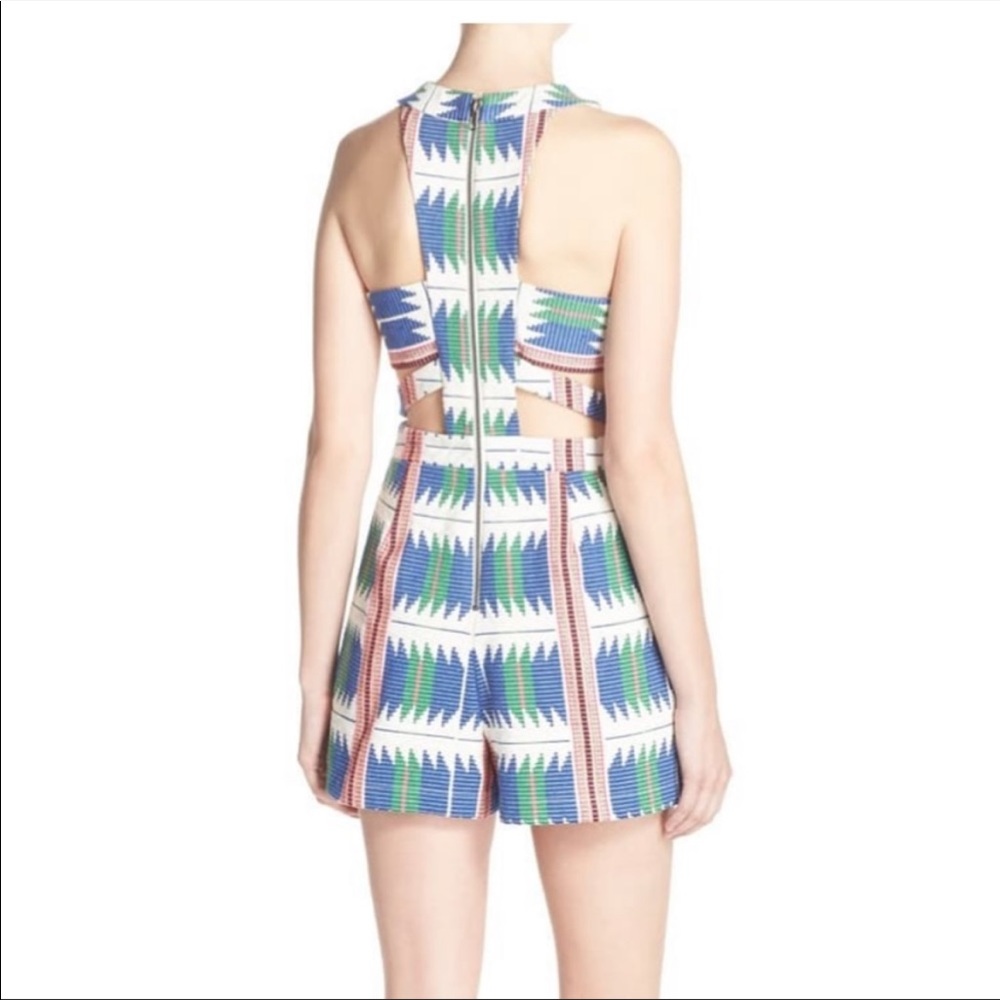 Adelyn Rae Colorful Romper - Picture 2 of 10